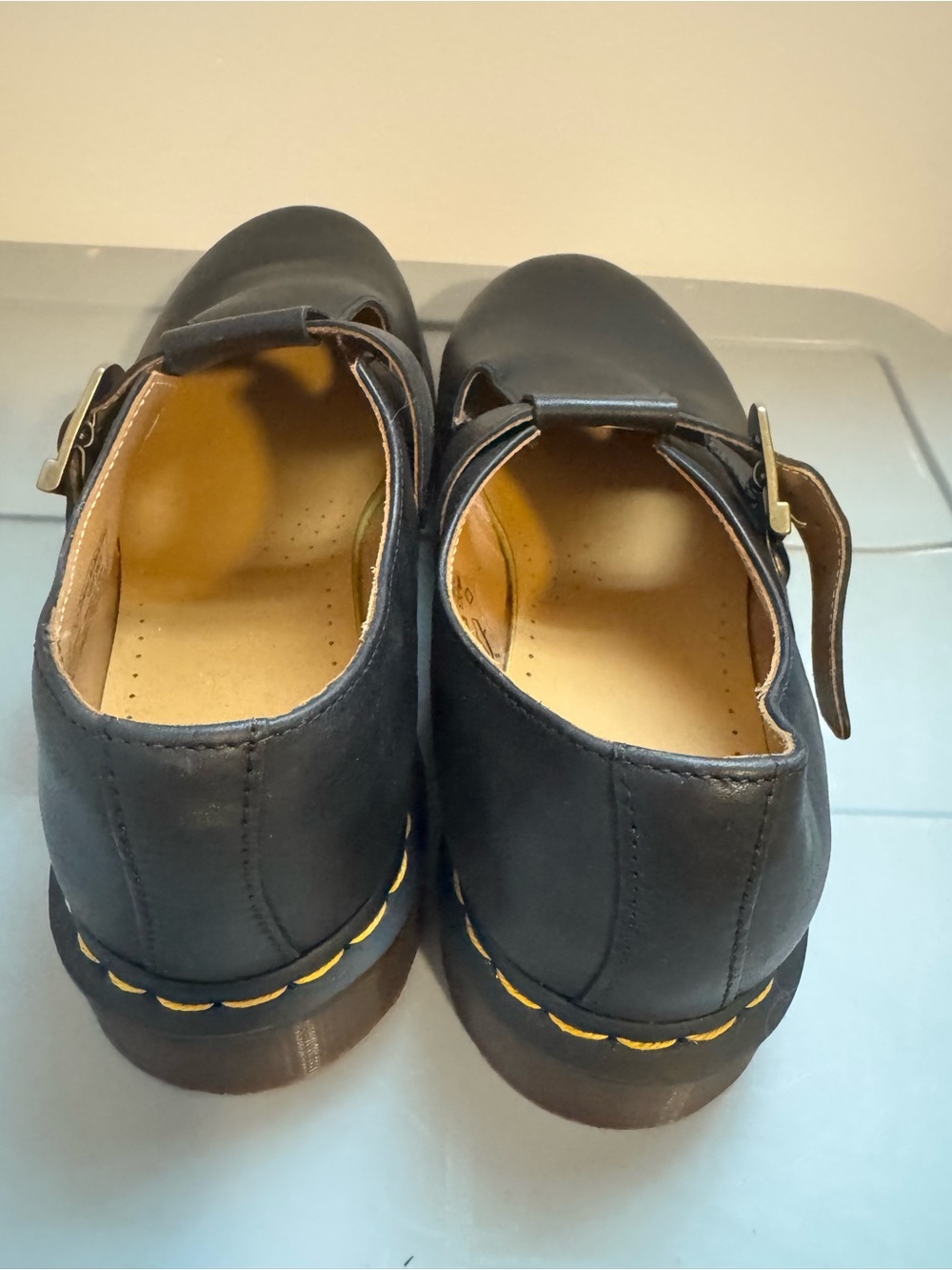 Dr. Martens' Black Mary Jane Shoes with Buckle (Women’s 11/ EU 43)- NWOT - Picture 4 of 4